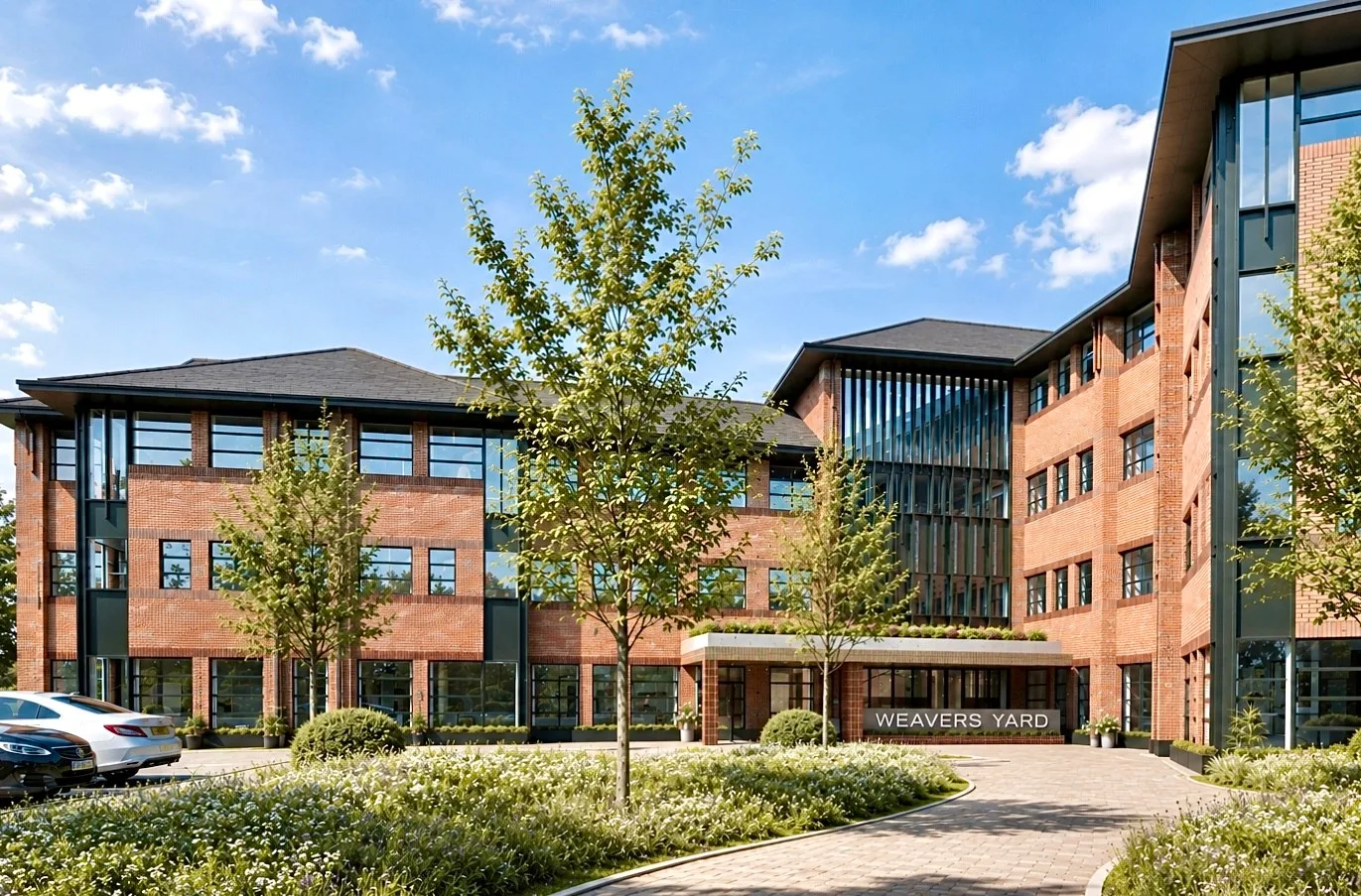Weavers Yard development in Cheadle